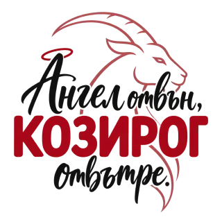 Ангел отвън, Козирог отвътре