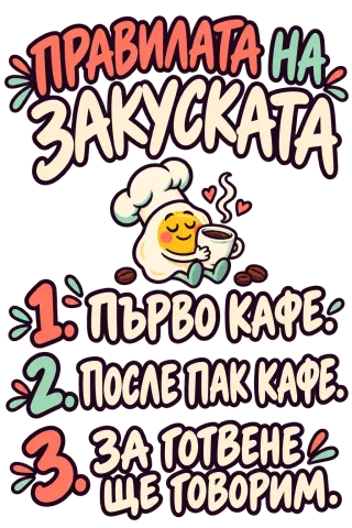 Правилата на закуската