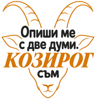 Опиши ме с две думи Козирог