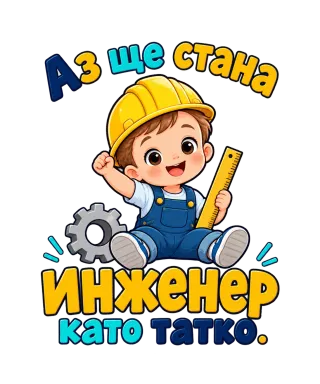 Аз ще стана инженер като татко