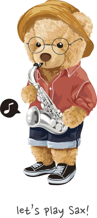 Мече let's play sax