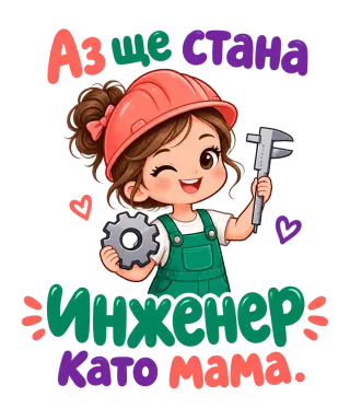 Аз ще стана инженер като мама