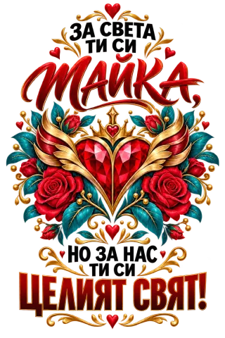 Мама е целият свят
