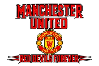 MANCHESTER UNITED RED DEVILS FOREVER
