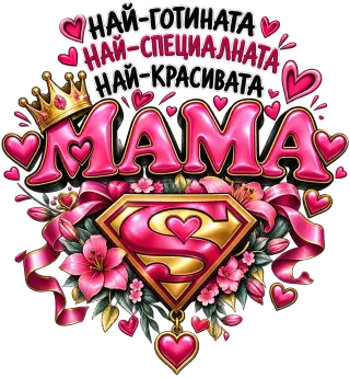 Най-готината най-специалната най-красивата мама