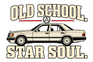 Old School Mercedes Star Soul