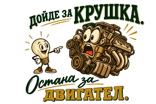 Дойде за крушка, остане за двигател