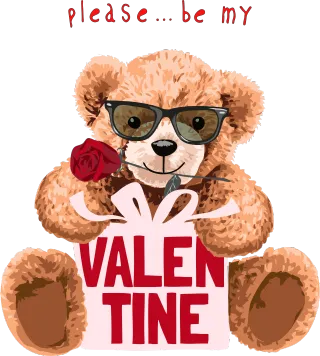 Мече please be my Valentine