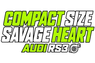 Compact Size Savage Heart Audi RS3