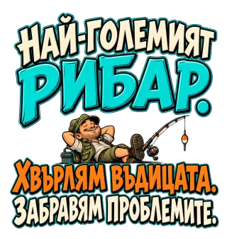 Най-големият рибар забравя проблемите