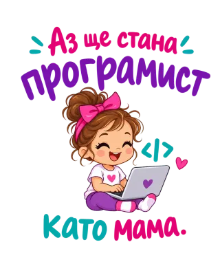 Ще стана програмист като мама