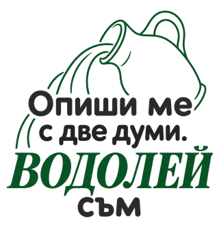 Опиши ме с две думи Водолей съм