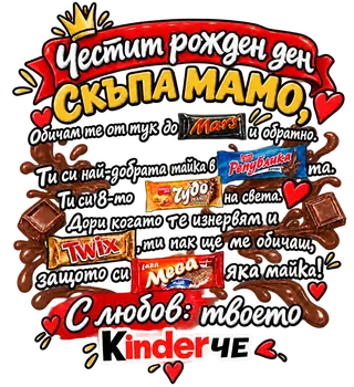 Честит рожден ден, скъпа мамо