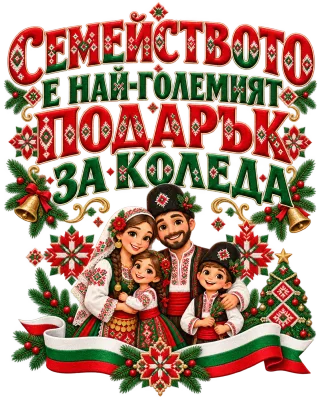 Семейството е най-големият подарък за Коледа етно