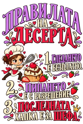 Правилата на десерта
