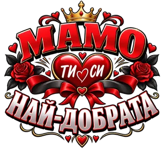 Мамо, ти си най-добрата