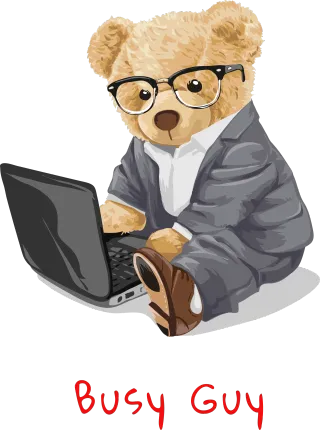Мече Busy Guy