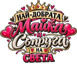 Най-добрата майка и съпруга на света
