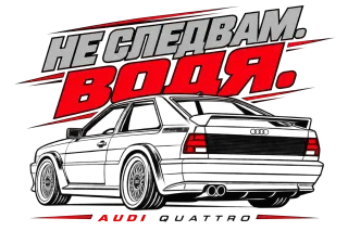 Не следвам, водя