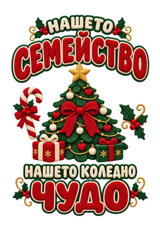 Нашето семейство - нашето коледно чудо
