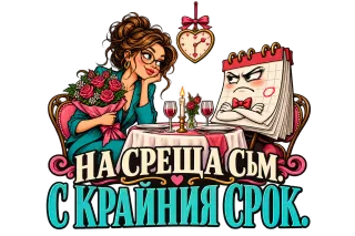 На среща съм с крайния срок