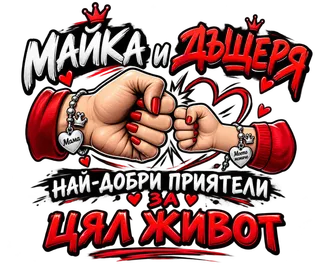 Майка и дъщеря най-добри приятели