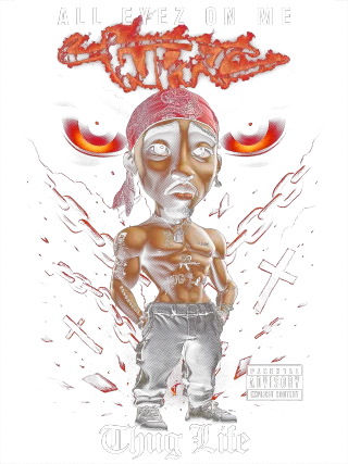 Tupac 2Pac Thug Life 3D