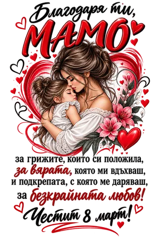 Благодаря ти, мамо