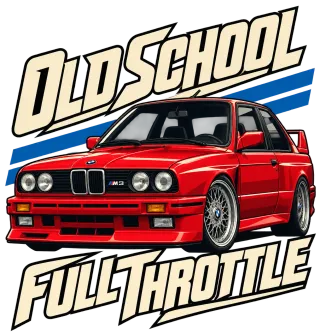 BMW E30 Old School Full Throttle