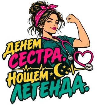 Денем сестра, нощем легенда