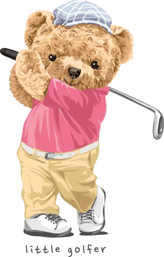 Мече little golfer