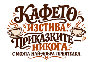 Кафето изстива, приказките никога