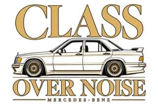 Класически Mercedes Class Over Noise