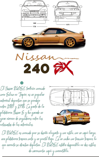 Nissan 240SX в профил