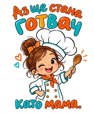 Аз ще стана готвач като мама