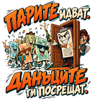 Парите идват. данъците ги посрещат