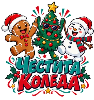 Весела Коледа с весели герои
