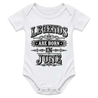 LEGENDS ARE BORN IN JUNE върху Боди