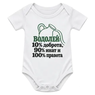 Водолей: 10% доброта, 90% инат, 100 правота върху Боди