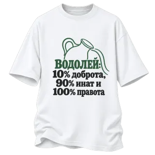 Водолей: 10% доброта, 90% инат, 100 правота върху Овърсайз