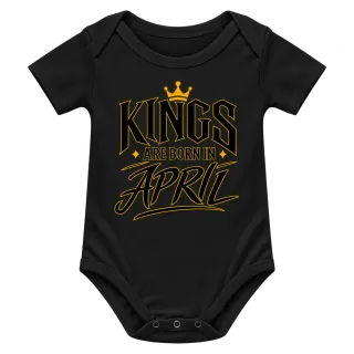 KINGS ARE BORN IN APRIL върху Боди