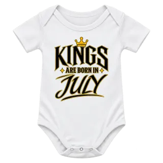 KINGS ARE BORN IN JULY върху Боди