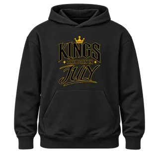 KINGS ARE BORN IN JULY върху Худи