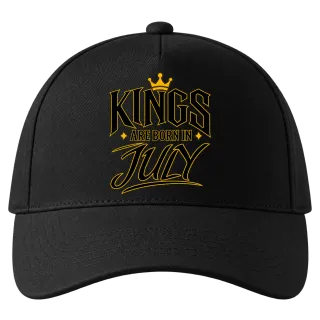 KINGS ARE BORN IN JULY върху Шапка