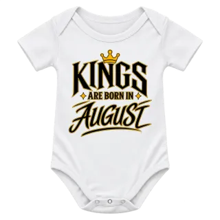 KINGS ARE BORN IN AUGUST върху Боди