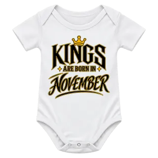 KINGS ARE BORN IN NOVEMBER върху Боди