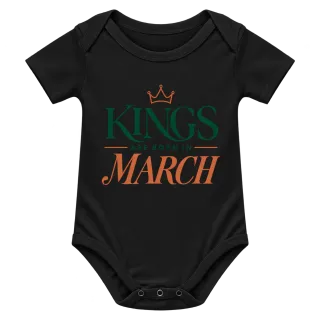 DA KINGS ARE BORN IN MARCH върху Боди