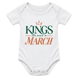 DA KINGS ARE BORN IN MARCH върху Боди