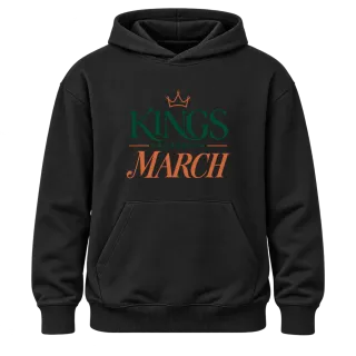 DA KINGS ARE BORN IN MARCH върху Худи