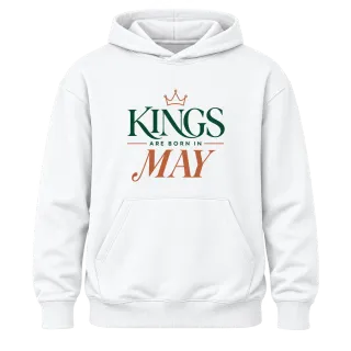 DA KINGS ARE BORN IN MAY върху Худи